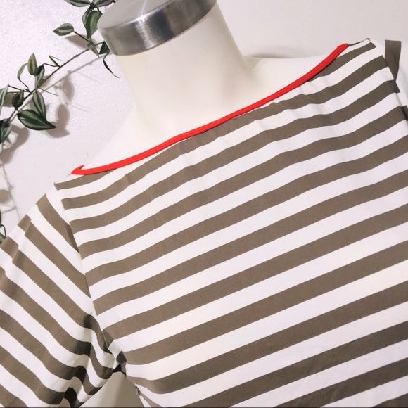 🆕 Anne Cole Striped Stretchy Cover Up Mini-Dress (Nylon & Spandex). NWT - Picture 3 of 12